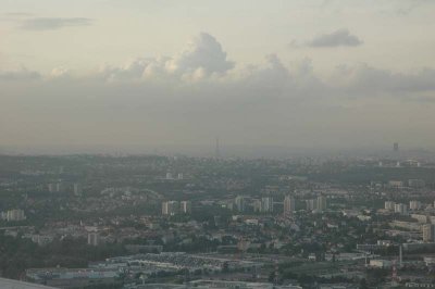 Final approach to Paris Orly