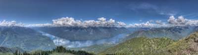Slocan Valley from Idaho Peak (2280m)