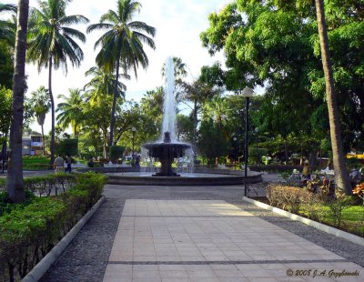 fountain in Ciudad de Colima