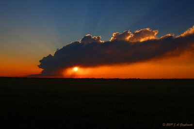 Thunderstorm Sunset 6288
