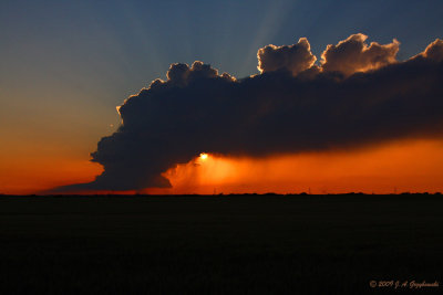 Thunderstorm Sunset 6261