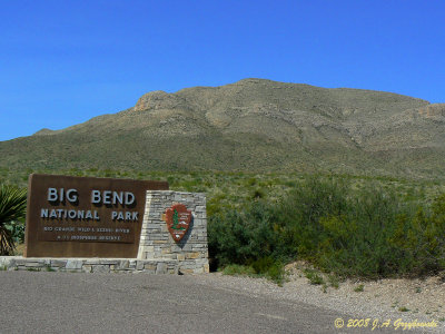 Big Bend NP entrance