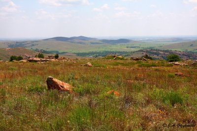 view in the Wichitas