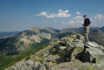 Ascent to Vimy in Waterton 2009