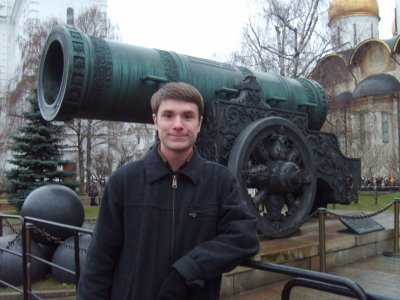 Drew with Czar Cannon.jpg