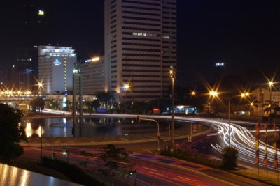 Central Jakarta at Night - Patung Selamat Datang - From Social House (4).jpg