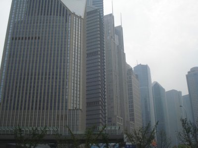 Downtown Shanghai in Morning