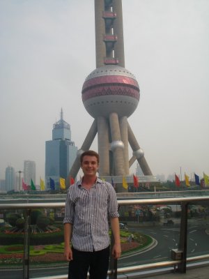 Drew Under Oriental Pearl Tower.jpg