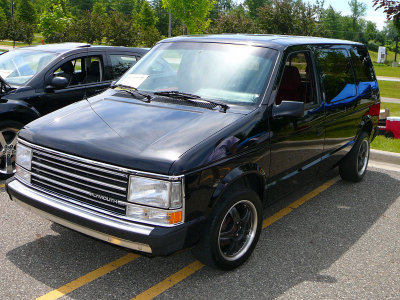 Bruce Hummel's Black Intercooled Turbo Mini Van