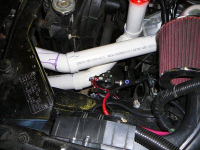 I/C Mock-Up out of 2 PVC tubing.
