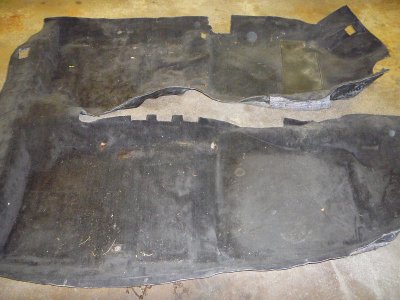 93 Daytona Carpet - No tears or holes.
