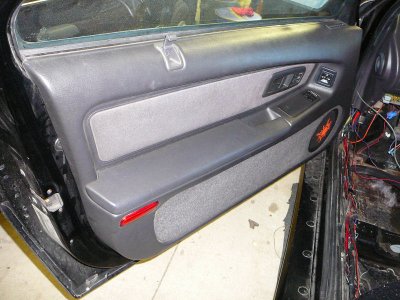 - S O L D - Daytona Driver door panel - switches/hardware not included
