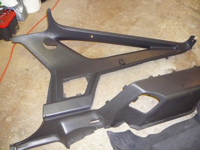 Daytona Pass. side Rear Triangle window trim