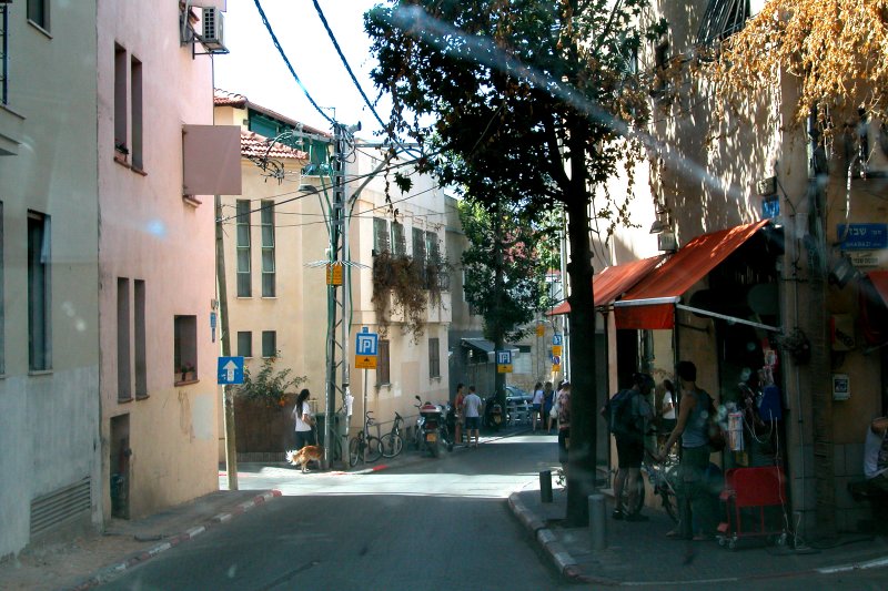 Tel Aviv: The Neve Tzedek section - the oldest neighborhood in the city.