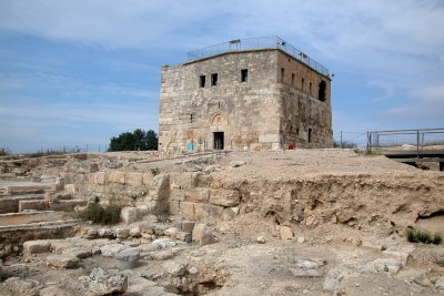 Zippori: The Fortress  built by the Crusaders (1095-1291 c.e.) on the remains of an earlier structure.