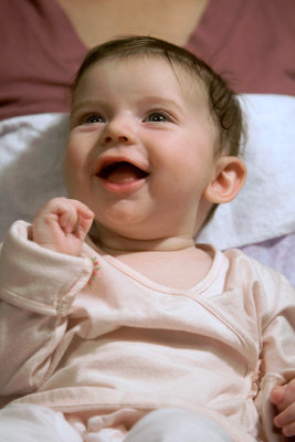 Kate in a happy mood