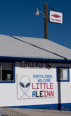 Town of Rachel on the Extraterrestrial Highway between Warm Springs and Caliente, Nevada