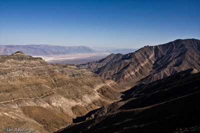Aguereberry Point, overlooking Death Valley - Badwater in the distance