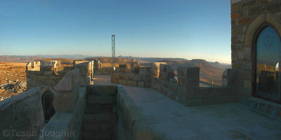 View to the Malutis in Lesotho