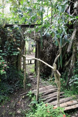 Entrance to Village Facing Outward