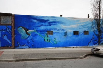 New Mural - 2105 Commercial Drive 2009