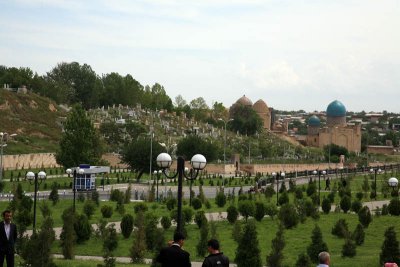 Cemetery by Shah-i-Zinda Necropolis