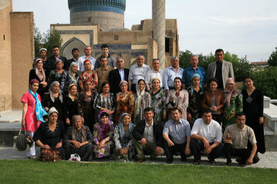 Tourist Group Photo