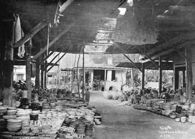 Pots Bazaar in Bukhara