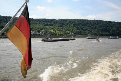 Rhine River Traffic