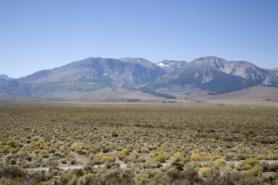 Eastern Sierra Nevada Looking West