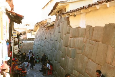 Houses Built on Inca Foundations