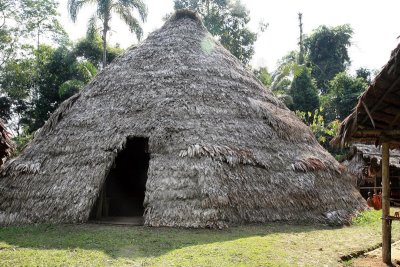 Yagua Indians Ceremonial Lodge