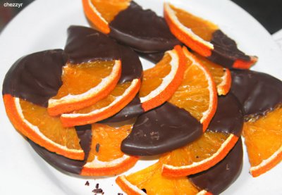 0224- chocolate dipped orange slices