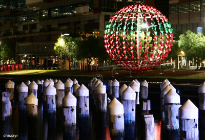 2389- Melbourne Docklands at Christmas