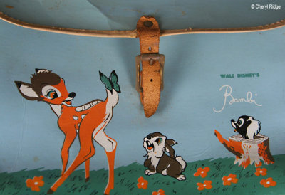 vintage Bambi bag - close up