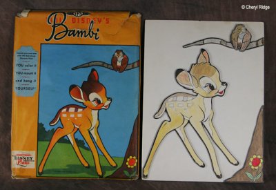 Bambi character plak
