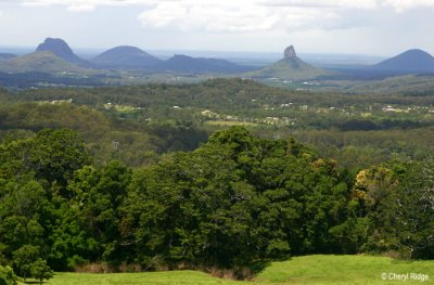 9646- Glasshouse Mountains from Mary Cairncross lookout
