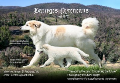 Ad layout and photography for Barreges Pyreneans