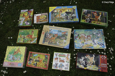 various Bambi puzzles