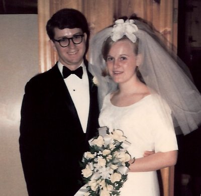 1967 - Our Wedding - Linda (Crumpler) and George Pearce
