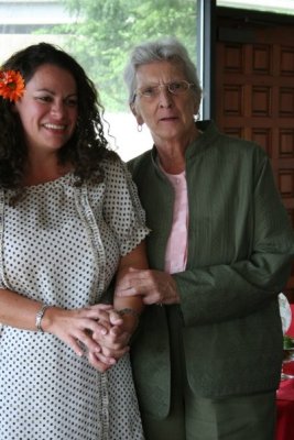Rachel with Joann (her grandmother)