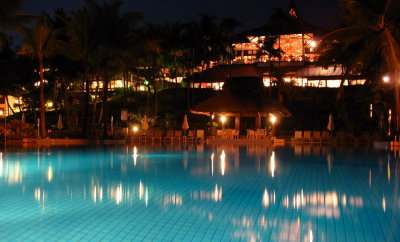Pool side at Lagoon Resort 4