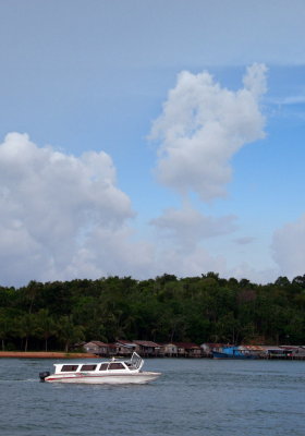 View from Telaga Punggur port 6