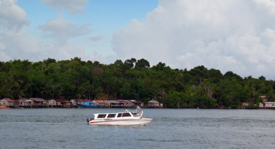 View from Telaga Punggur port 7
