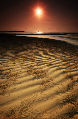 Pattern of the sand