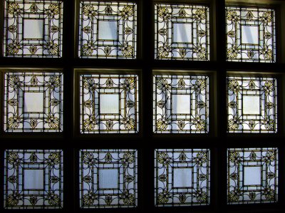 Tiffany Glass Ceiling