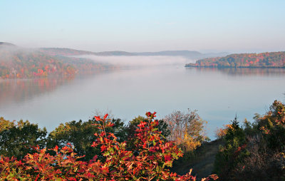 Morning Fog on the Hudson