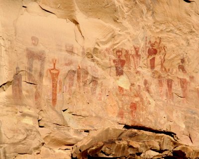 Sego Canyon Pictographs