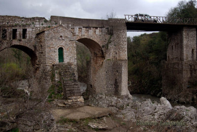 Byzantine  bridge - karytaina - arcadia  ...