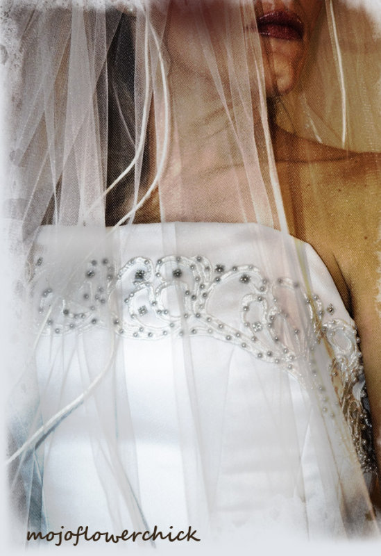 blushing bride...